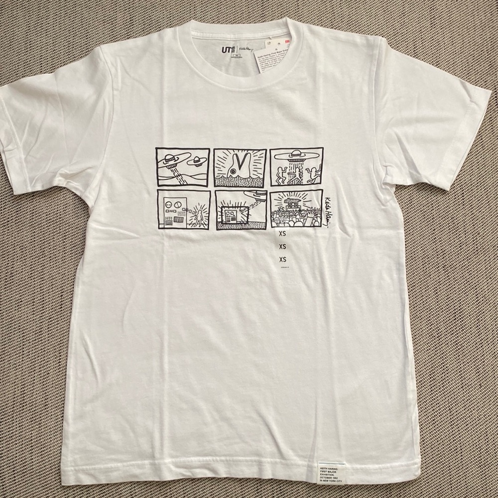 NWT UNIQLO Keith Haring T-shirt XS
